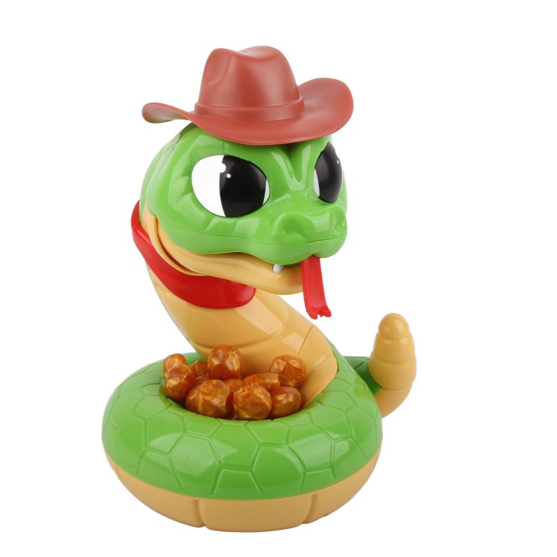 Electric Rattlesnake Toy Plastic Tricky Scary Rattlesnake Prank Toy Induction
