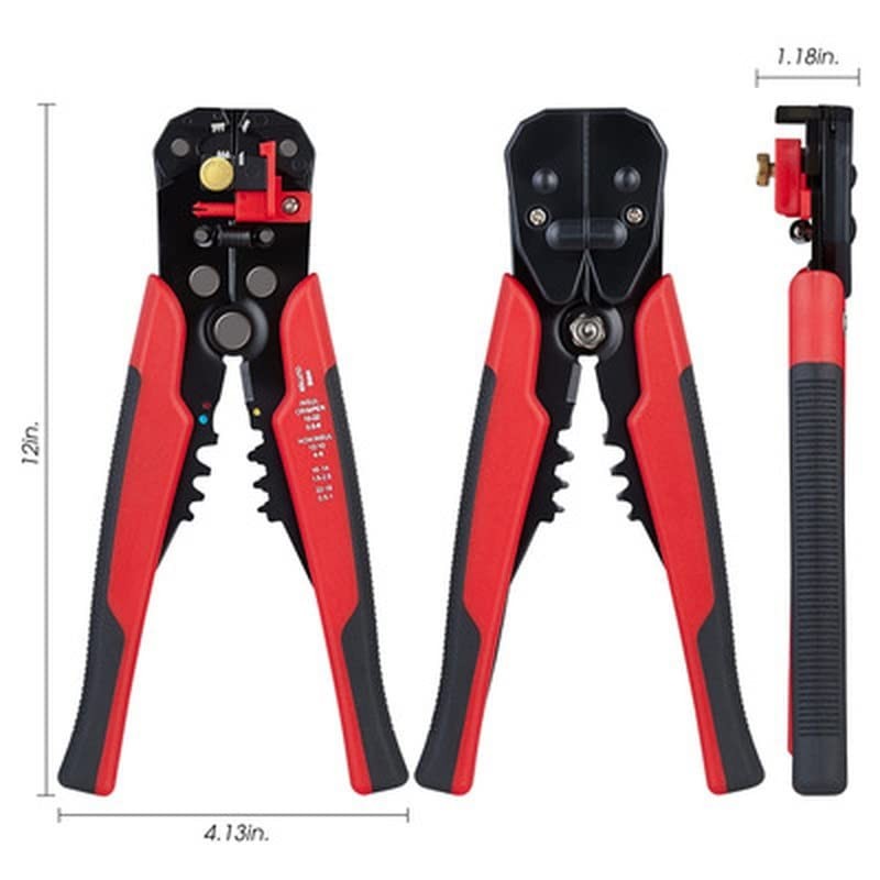 3 in 1 Automatic Wire Stripper Crimper, Self-Adjusting Wire Cutter