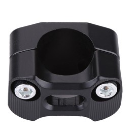 KIMISS Motorcycle Handlebar Riser Clamp Motorcycle Handlebar Riser Clamp Aluminum Alloy 28mm 1 1/8" Motorcycle Handlebar Riser Clamp (Black)