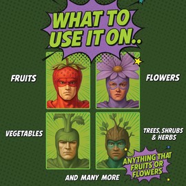 Organic Bloom Booster, Incredible Bulk 0.1-10-25. Organic Vegan Plant Food (1lb)