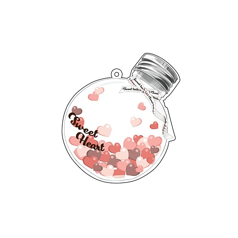 Hagoromo Acrylic Makeup Cover #Heart Chocolat