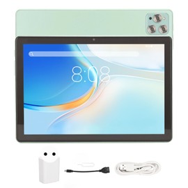 10in Tablet 6GB RAM 256GB ROM 4G Calls 5G WIFI for Android 11 1960x1080 IPS USB C Rechargeable Green Gaming Tablet