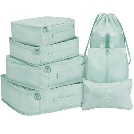 HiDay 7 Set Packing Cubes Luggage Packing Organizers both for Travel and Daily Storage