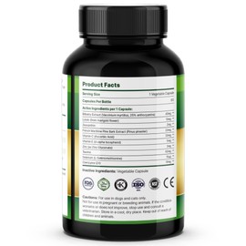 Afropet Dog Cat Eye Supplement Lutein Bilberry Eye Health Provision 60 Veggie Capsules / 아프로펫 강아지 고양이 눈 영양제 루테인 빌베리 눈건강 프로비전 60베지캡슐