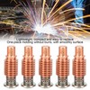 5Pcs Plasma Torch Electrode Copper High Temperature Resistance Accessories 220971