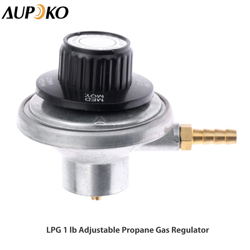 Aupoko Low Pressure One Pound Propane Tank Gas Regulator Valve,