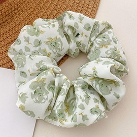 scicent Hair Ties 6 Pieces Hair Scrunchies for Women Cute Elastic Hair Ties Ropes Satin Scrunchy Soft Hair Bobbles Fashion Hair Accessories Decorations - 523