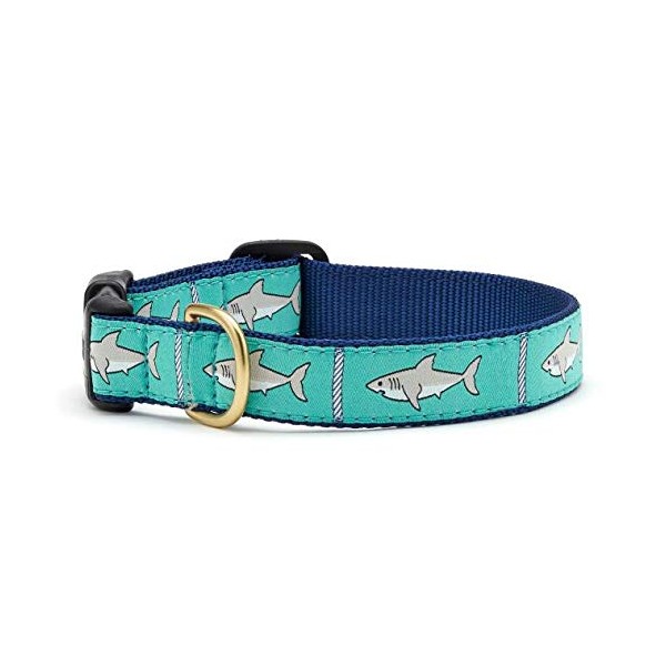 Up Country Shark Pattern (Collar, Large (15 to 21 inches)