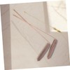 KONTONTY 1 Set Copper Dowsing Rods Professional Divining Tools for