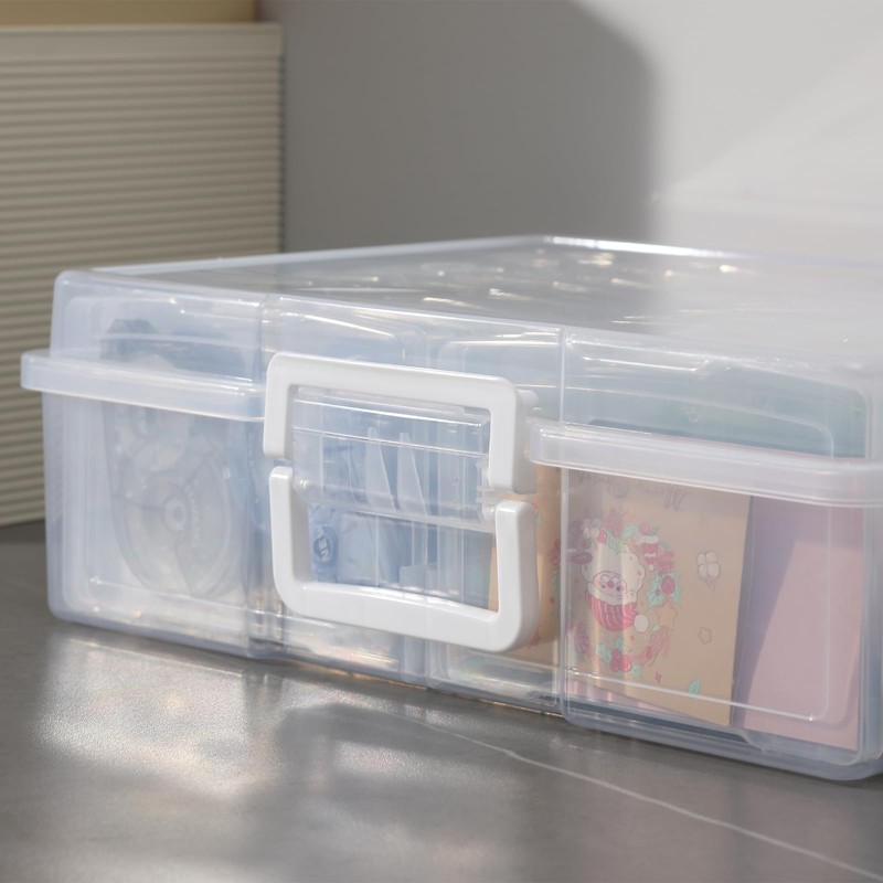 novelinks Transparent 4" x 6" Photo Organizers and Photo Storage