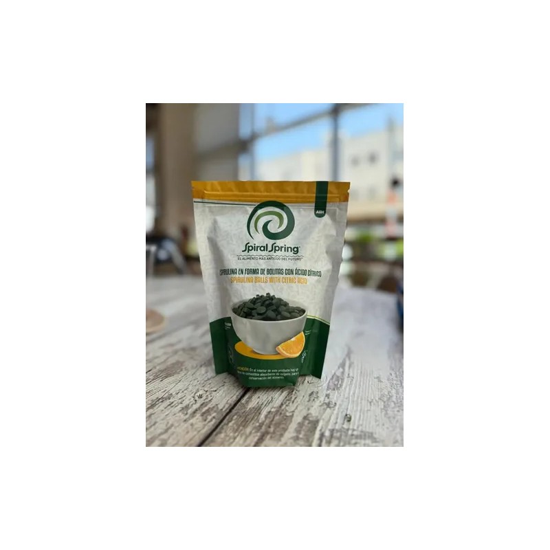 Alga Spirulina Máxima Vegan Kosher Acido Cítrico(vitamina C)