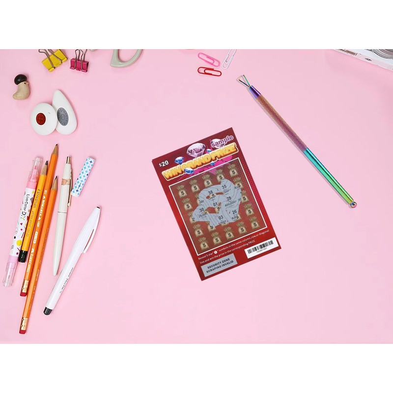 3PCS Lottery Ticket Scratcher Tools, Metal Scratch Off Cards Tool