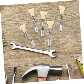 SHINEOFI 10Pcs Door Spring Latch Durable Metal Spring Latch Pins for Easy Installation Convenient Door Locking Mechanism for and DIY Projects