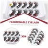 DECHOUS 5 Pairs Fake Eyelashes for Party Makeup Lightweight Comfortable