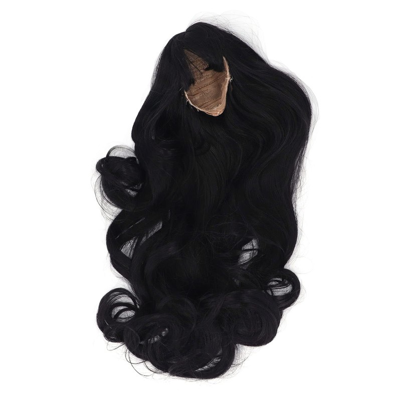 Jeanoko Wig Replacement, Long Curly Doll Hair Wig 1/3 DIY