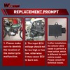 WOOSTAR 18 Pin Motorcycle CDI Unit ECU Ignition Module Replacement
