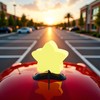 Yellow Star-Shape Car Antenna Topper, Easy to Find Car in