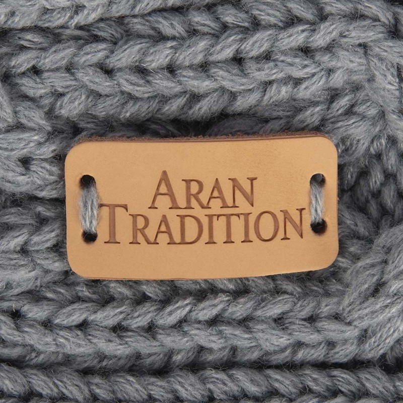 Aran Traditions Cable Knitted Style Headband (Slate)