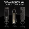 ROSSM Key Organizer - Compact Metallic Key Holder | Minimalist