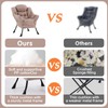 Lazy Chair, Comfy Reading Accent Chair for Bedroom, Khaki