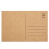 100 Pack Kraft Mailable Blank Postcards for Mailing, Wedding Invitations,