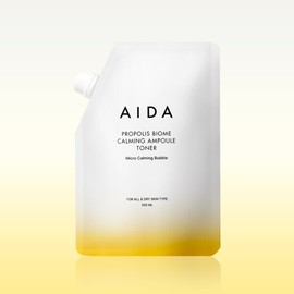 Aida (현대홈쇼핑)아이다 프로폴리스 바이옴 진정 앰플 토너 350ml 1개 (AhnDa Home Shopping) Aida Propolis Biome Soothing Ampoule Toner 350ml 1 piece