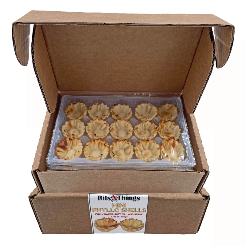 Mini Phyllo (Fillo) Shells | Fully Baked | by Bits