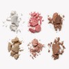 Bissú Paletas para Rostro, Maquillaje, 6 Tonos Distintos, 2 Variantes,