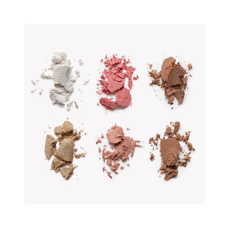 Bissú Paletas para Rostro, Maquillaje, 6 Tonos Distintos, 2 Variantes,