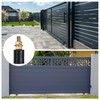 sourcing map 4Pcs 1.18" x 1.57" (WxH) Slide Gate Guide