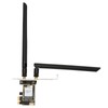 PCIe WiFi 6E Card 2.4G/5G/6Ghz Up to 2400Mbps Dual Antenna