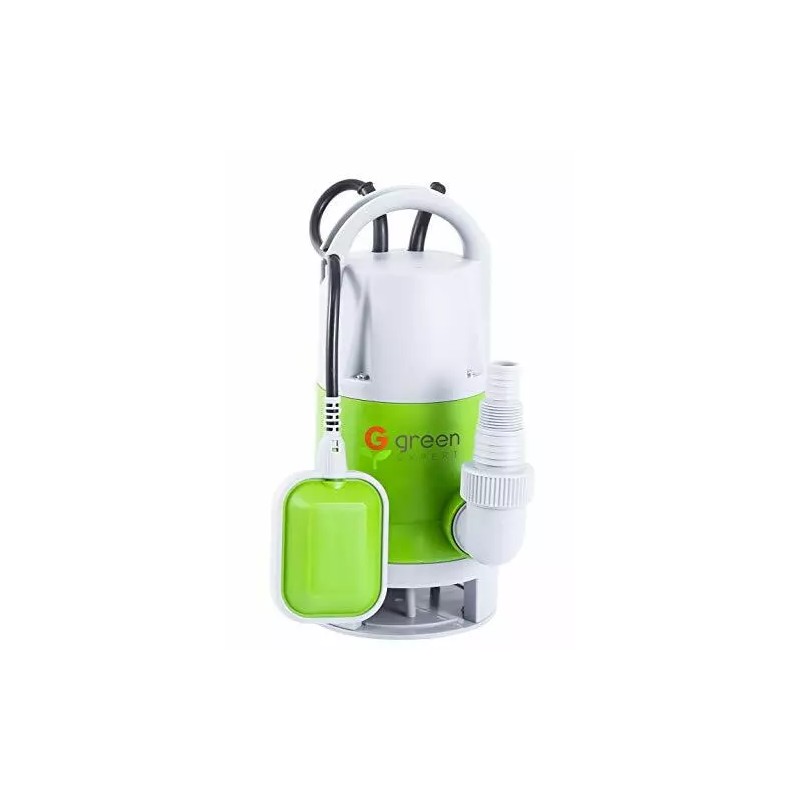 Green Expert 1/3HP Portable Sump Pump Submersible Max 2113GPH High