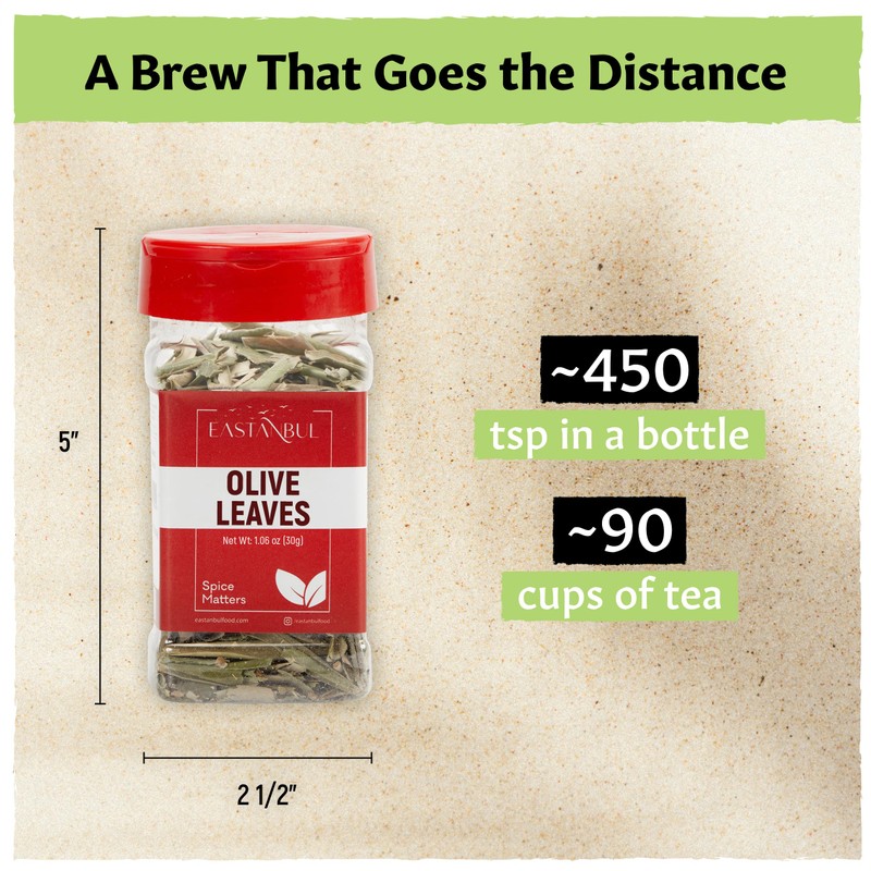 Eastanbul Olive Leaf, 1.06oz Olive Leaf Tea AKA Te De
