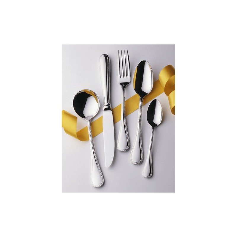 Arasawa Seisakusho Alpha Pearl Line Demitasse Spoon, 18-8 Stainless Steel