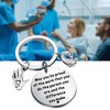 BAUNA Midwife Gifts Doula Nurse Keychain OBGYN Jewelry for Midwife