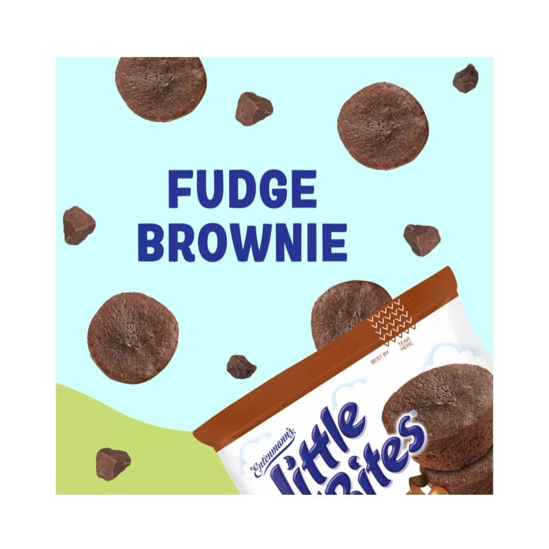 Fudge Entenmann’s Little Bites Fudge Brownie Mini Muffins | 1