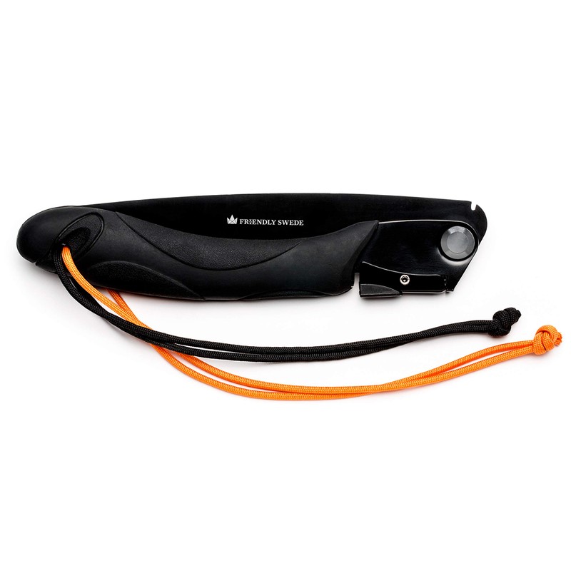 The Friendly Swede Folding Saw For Hiking, Camping and Gardening,