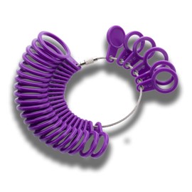 AnuClub Ring Sizer Set Finger Size Measure Tool Jewelry Sizing Tools Rings Size 1-13 with Half Size