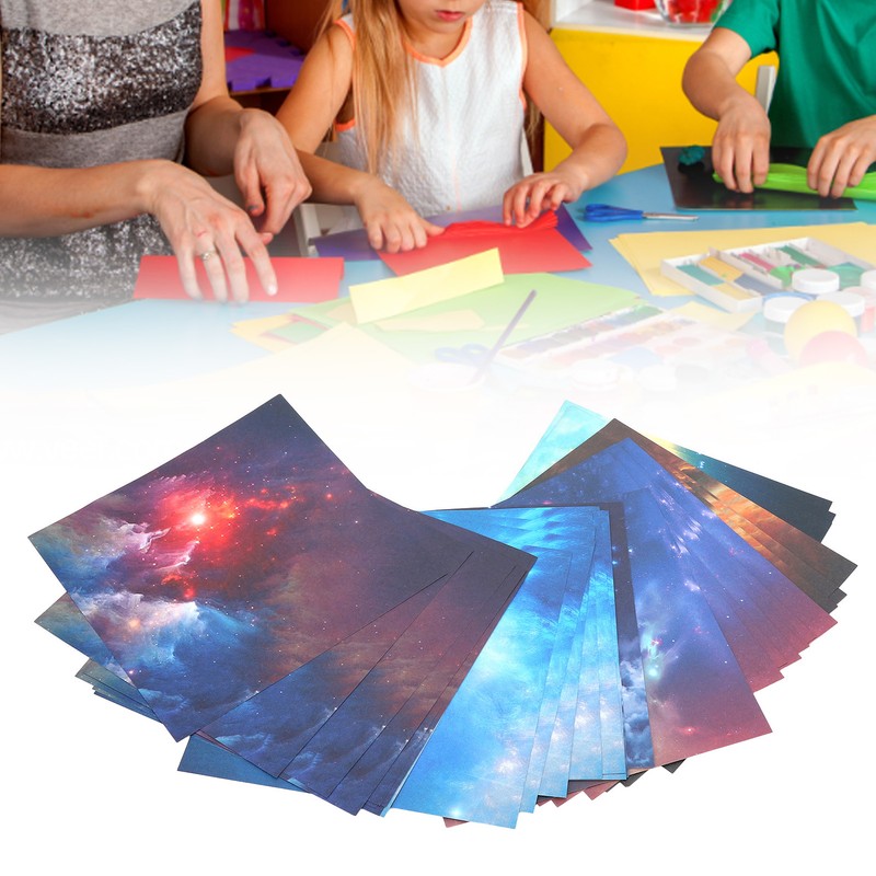 200 Sheet Double Sided Folding Paper School Kids DIY Outer