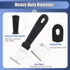 Window Glazing Tool Kit, 4PCS Heavy-Duty Glazing Tools, Red Window