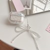 Compatible with AirPod Pro 2 Clear Case,Cute Floating Glitter Rhinestones