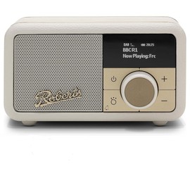 PETITE2 FM/DAB/DAB+ Portable Radio, Bluetooth, Alarm, Pastel Cream