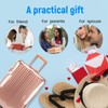 Abizarch 3Pcs Luggage Covers Waterproof PVC Suitcase Cover Dustproof Clear
