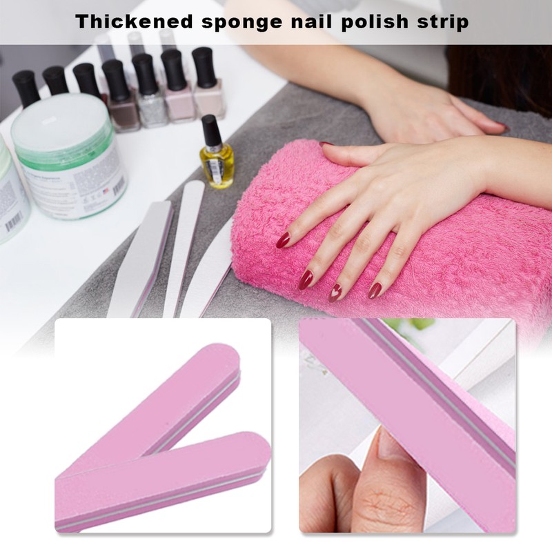 Nail Polishing Strip Dead Skin File Clipper Professional Nail Art