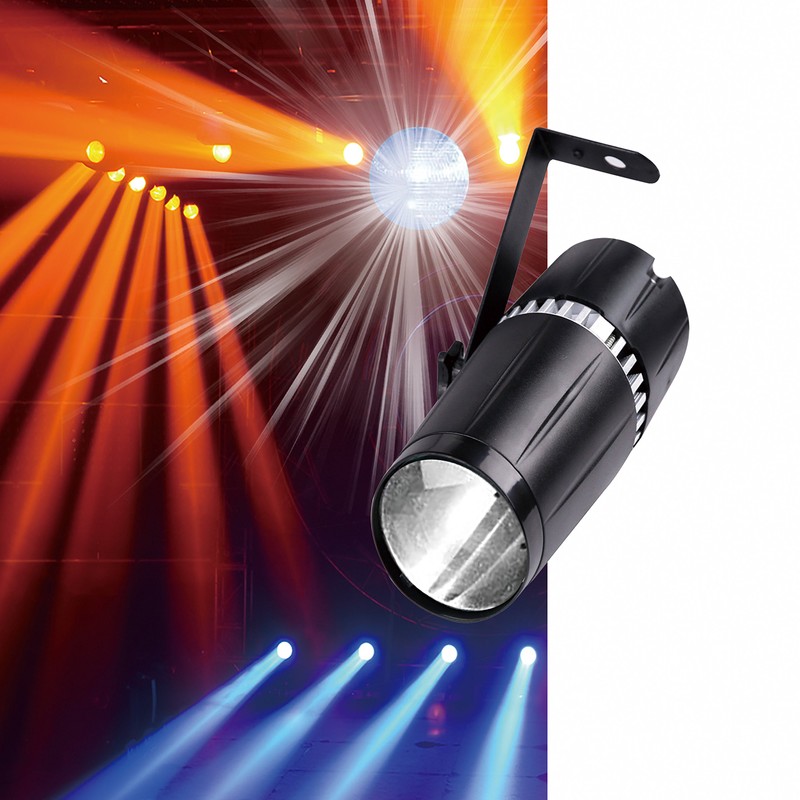 SENLAN LED 9 W RGB 3-in-1 pin spot light -