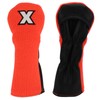 Mixed Fabric Head Cover Golf Club Protector Knitted Polyester Waterproof