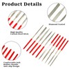 10Pcs Mini Metal File, Mini Diamond Needle File Set, Diamond
