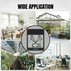 Raddy WT-1 Outdoor Window Thermometer, IP44 Waterproof Indoor Outdoor Temperature