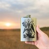 8oz Baphomet Flask