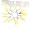 COHEALI 8Pcs Mini Pliers Steel Needle Nose Jewelry Repair Tools